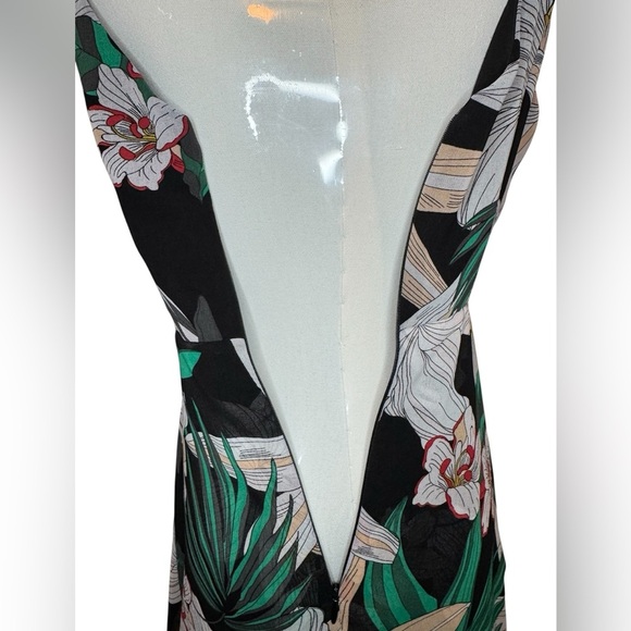 Guess Black and Green Floral Jumpsuit - Picture 8 of 9